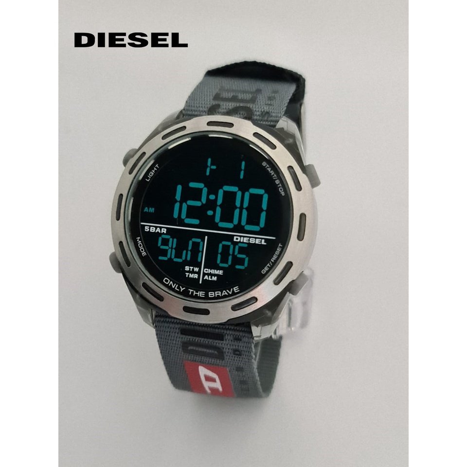 Jam Tangan pria DS Sporty Digital Touch Screen S80V32 Strap Kanvas Free Baterai & Box [ Bisa COD ]