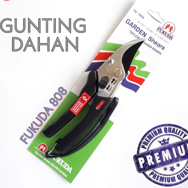 FUKUDA GUNTING DAHAN STAINLESS FUKUDA ST808 / GUNTING RANTING FUKUDA 808