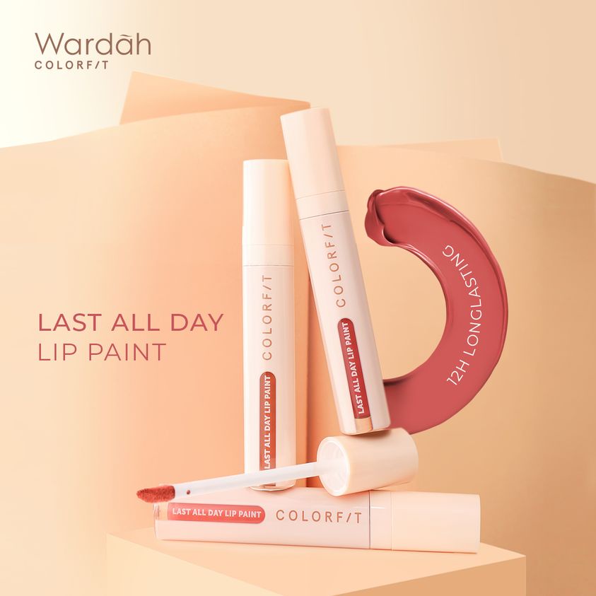 Wardah Colorfit Last All Day Lip Paint 4.2gr