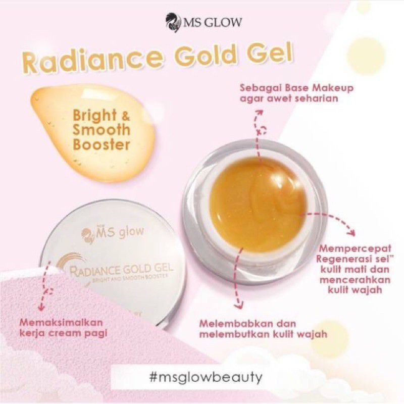 RADIANCE GOLD GEL MS GLOW / RADIANCE GOLD