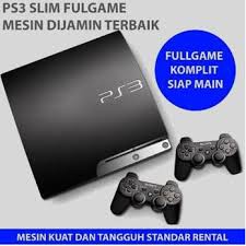 PS 3 SLIM SONY CFW HARDIS 160 GB 2 STIK WIRLES FULL GAME VERSI TERBARU PS3 sony playstation 3