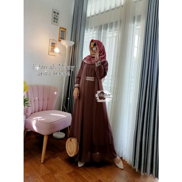 Gamis Cantik Fatimah❤ORIGINAL Athata by dzee
