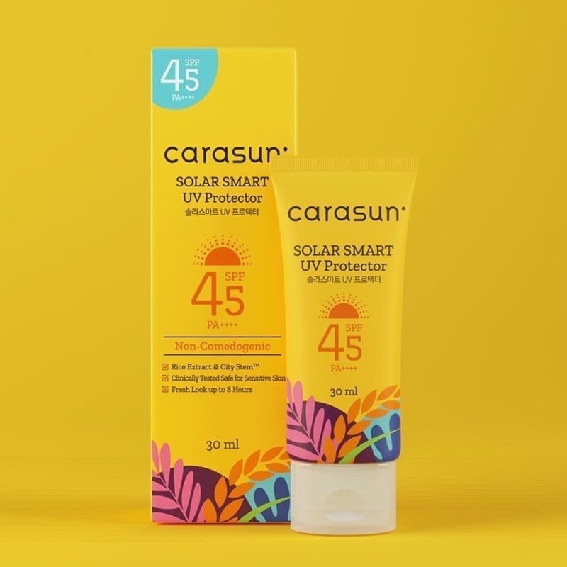 CARASUN Solar Smart UV Protector SPF 45 PA++++ | Sun Protection Sunscreen by AILIN