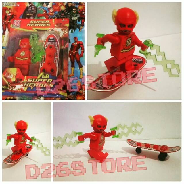 Lego Figure The Flash (Justice League The Movie) Big Size