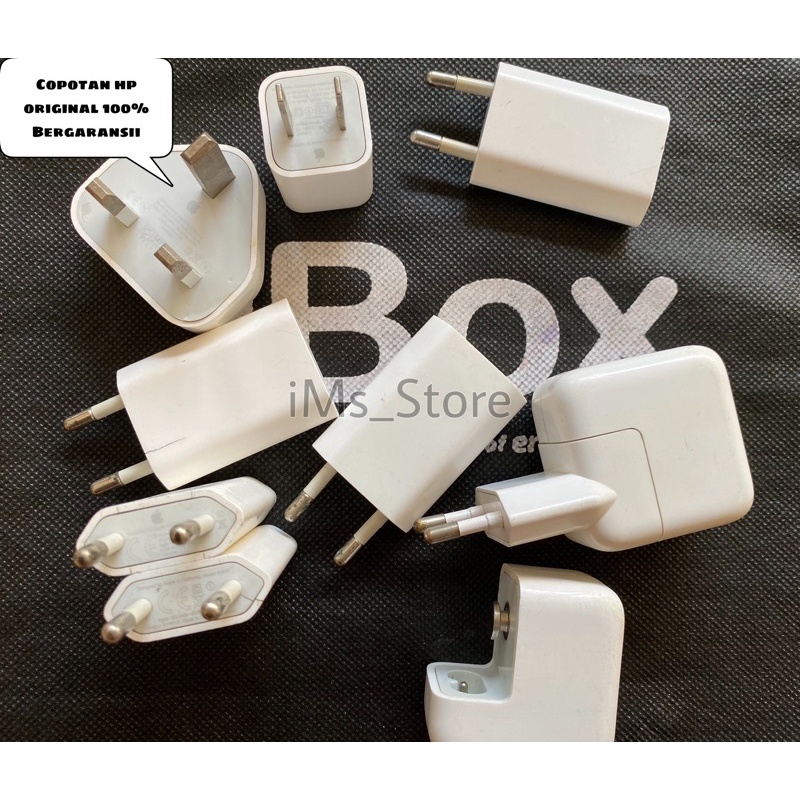 Adapter charger iphone ori second Bergaransi