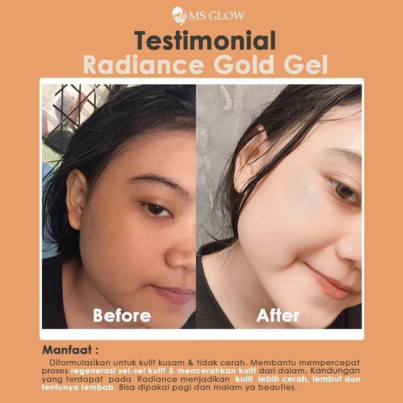 RADIANCE GOLD GEL MSGLOW