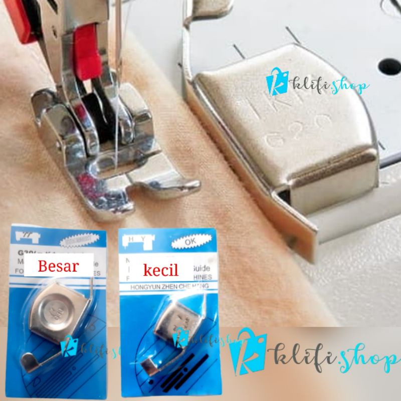 PEDAL KAKI MAGNET BESAR UNTUK MESIN JAHIT /PEMBATAS PINGGIRAN JAHITAN BIAR RAPIH