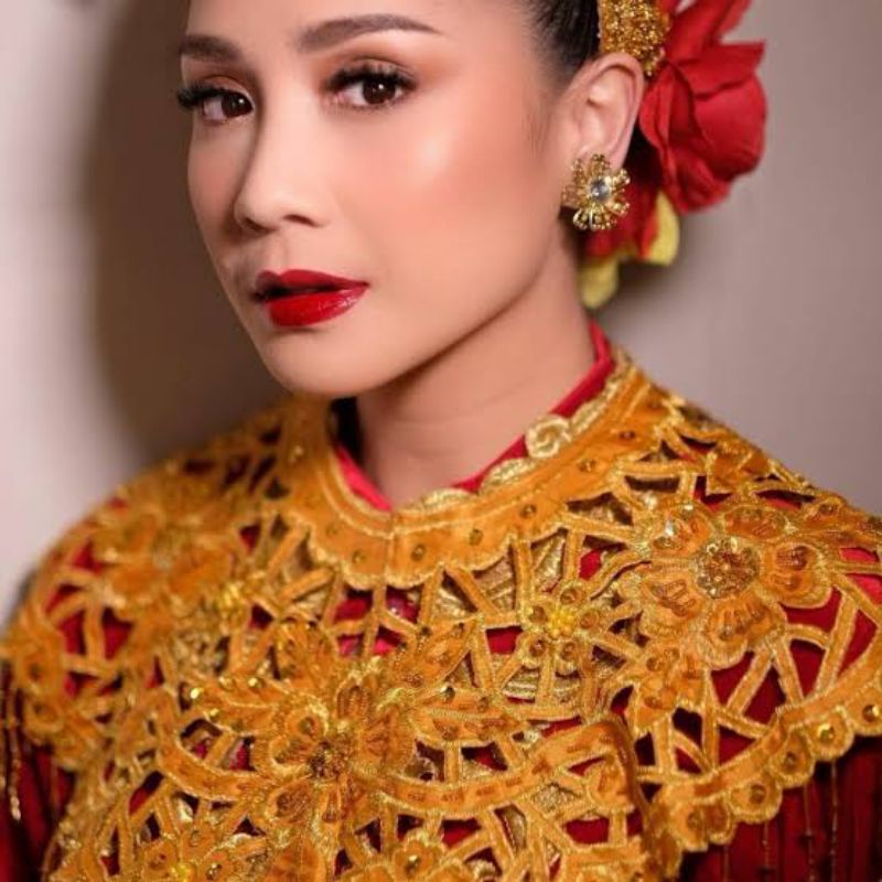 Teratai Dada // Hiasan Dada Bordir // Manik-Manik Dada Betawi // Teratai Betawi