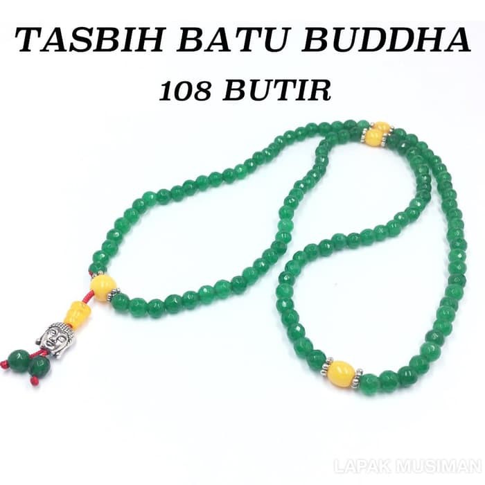 TASBIH BUDDHA BATU ALAM 108 BUTIR