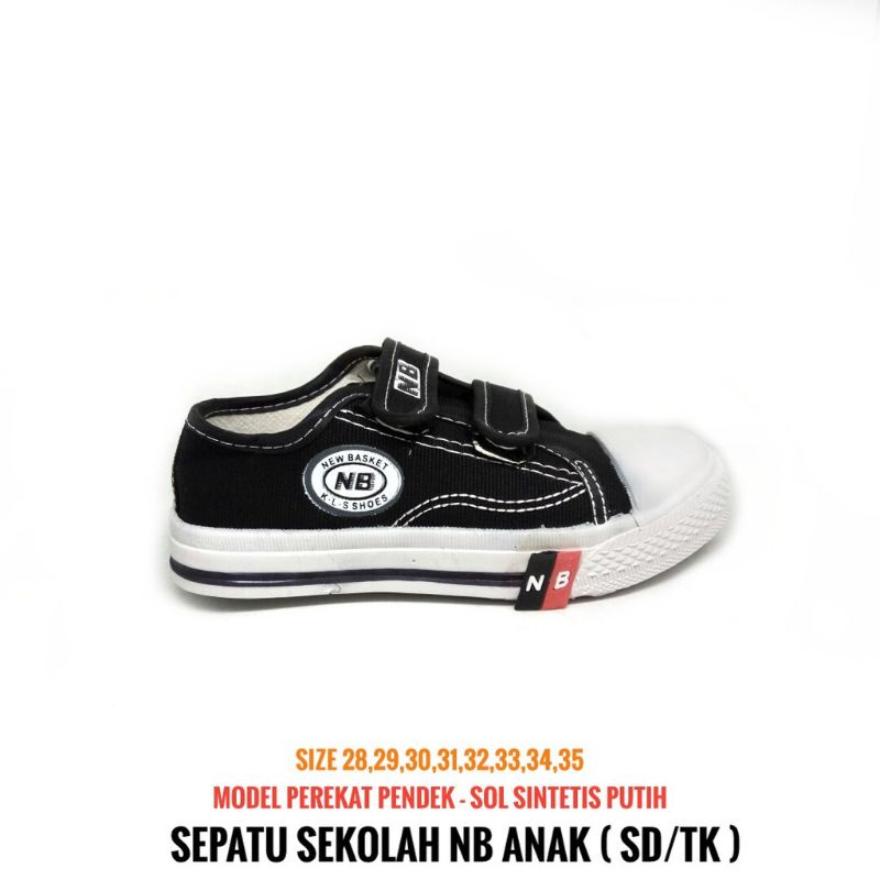 Sepatu NB anak perekat /sepatu sekolah/sepatu termurah/sepatu anak /sepatu pria,wanita/size 28-31