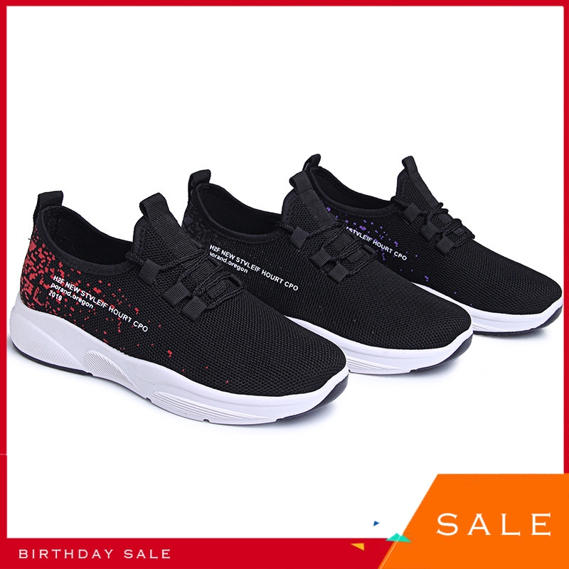 Sepatu Low Help Gym Shoes Thick Bottom Slacker Shoes Run Shoes Leisure Time Hundred And Up Student