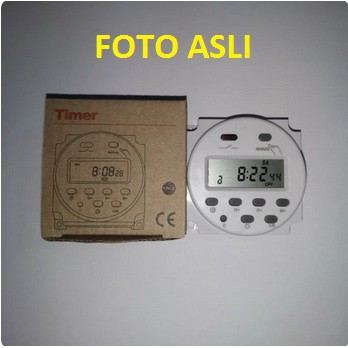 TIMER DIGITAL 12V DC 16A PROGRAMABLE SWITCH AUTO ON/OFF Timer 12 V