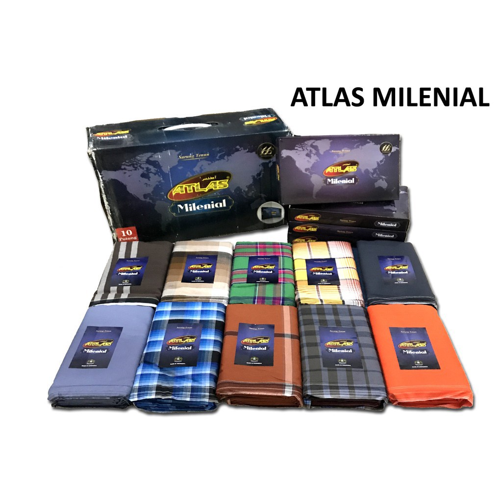 Sarung Atlas Berbagai Jenis Super Premium Original/Sarung Atlas MOTIF BHS/ Super premium  945