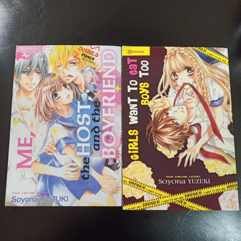 Me, the Host, and the Boyfriend, Girls want to eat boys too, Soyona Yuzuki, komik 3L (tiga lancar co