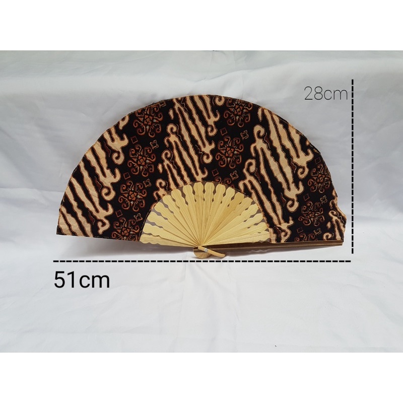 Souvenir kipas/kipas batik