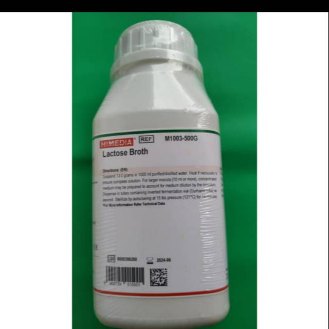 

laktosa broth - lactose broth repack per 5 gram