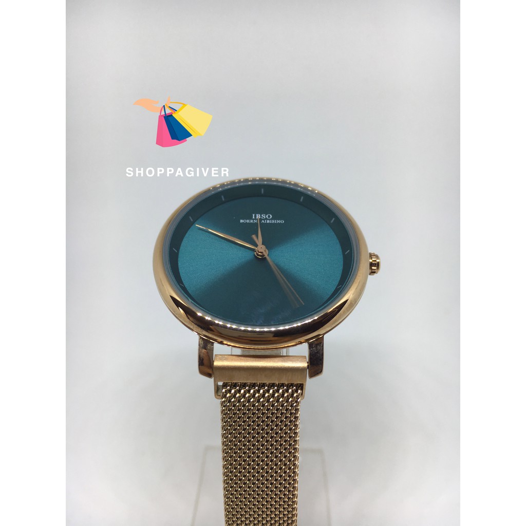 ORIGINAL IBSO LADIES WATCH 6606 STAINLESS STEEL MAGNETIC BAND TOSCA NEW ITEM