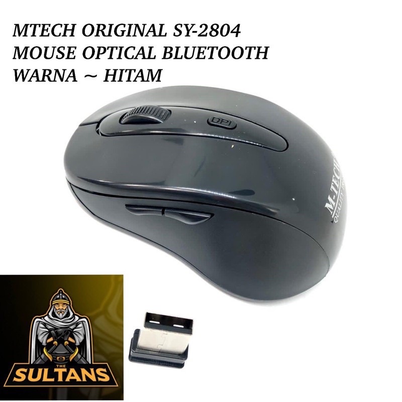 PROMO MOUSE MTECH ORIGINAL SY2804 OPTICAL BLUETOOTH