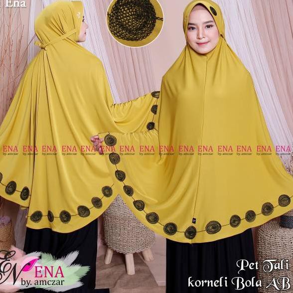 GS. Hijab ENA Pet Tali Korneli Bola