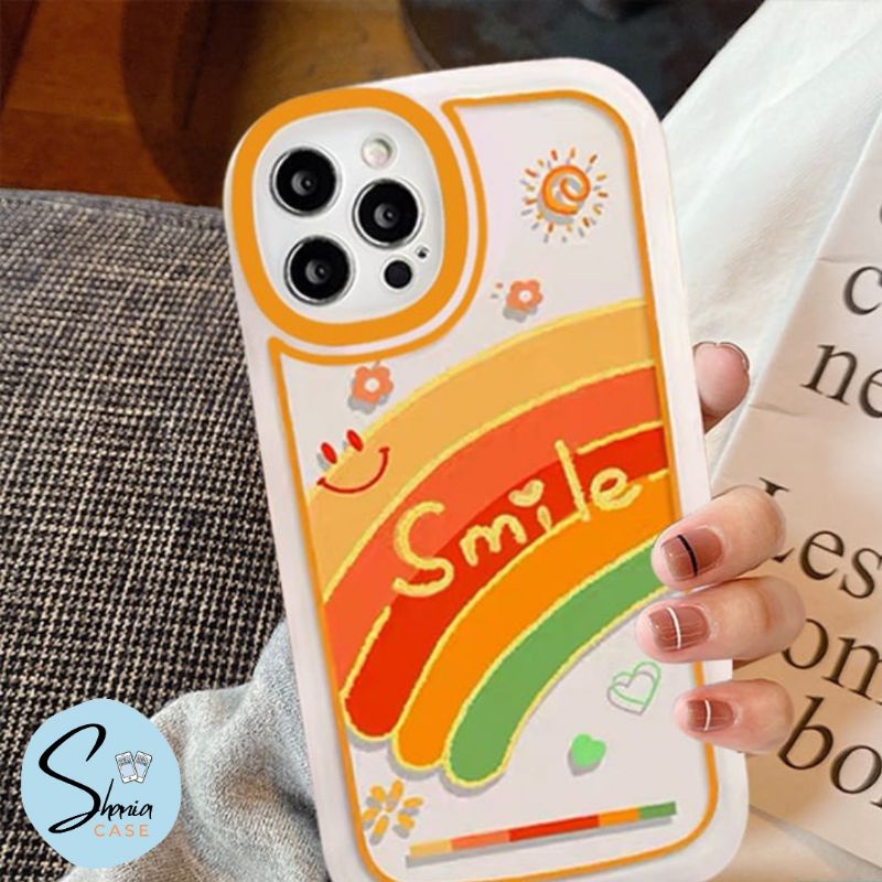 Soft Case IMPORT Motif Smile untuk Readme note/ OPPO A15 A54 A5S A3S A16 A95 A7 A5 A9 A31 A53 2020 A