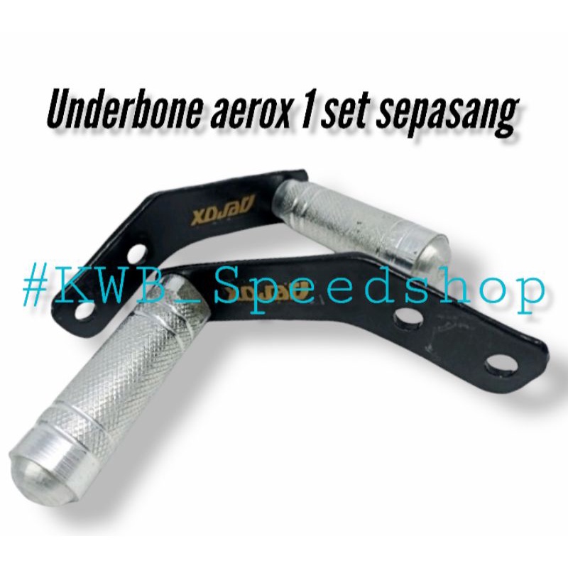 underbone aerox step underbone aerox old aerox new almunium footstep underbone aerox underbon roadrace aerox old aerox new almunium cnc 1 set sepasang