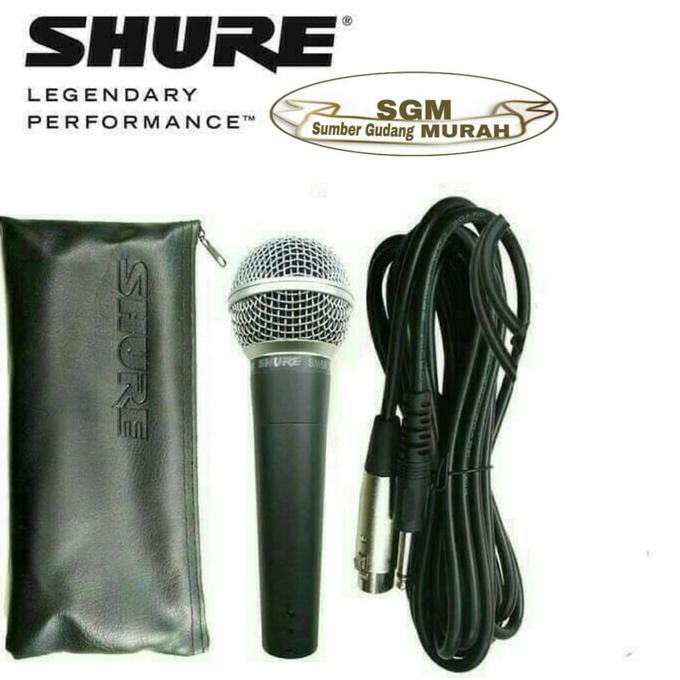 MIC SHURE SM-58 KW 1 HIGH QUALITAS