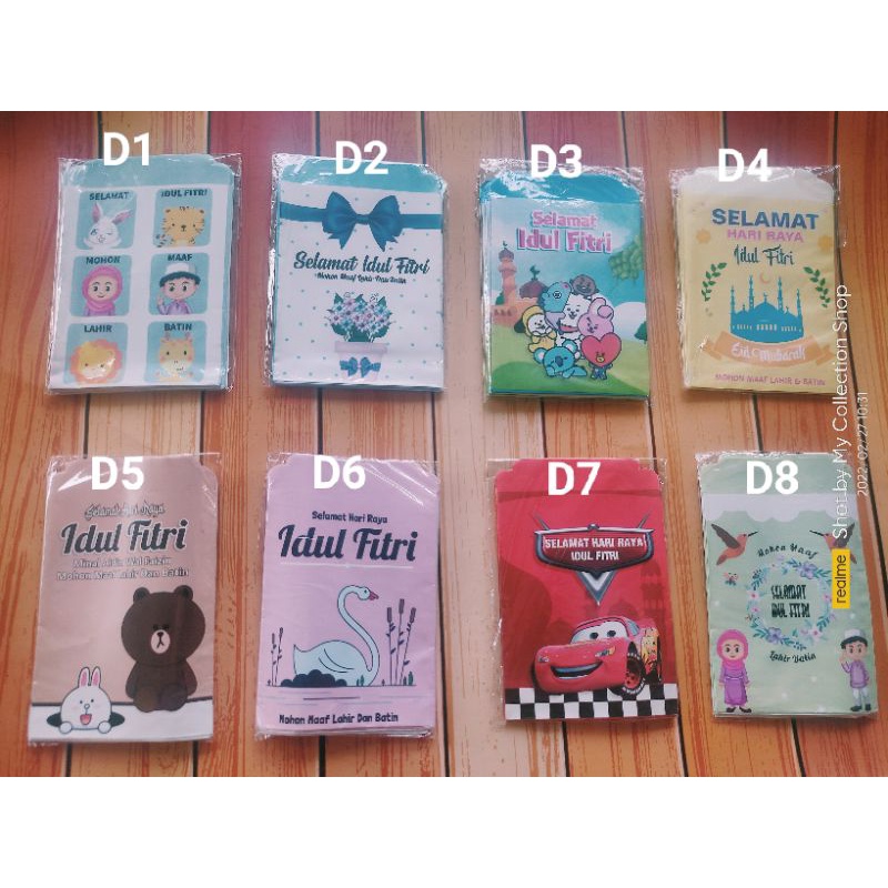 

Amplop lebaran 30 bungkus isi 8pcs/bks