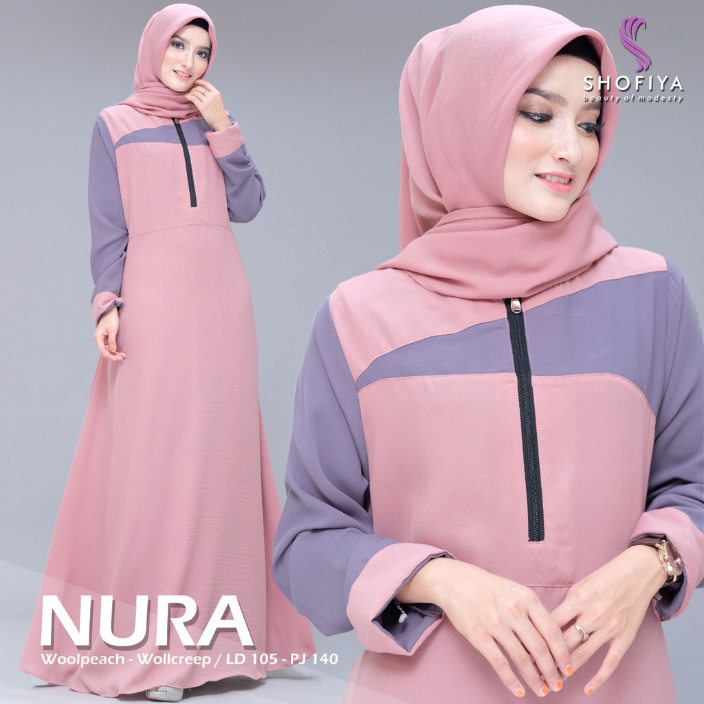 Gamis Dress Nura Ori Shofiya