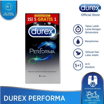 DUREX Performa / Alat Kontrasepsi / Kondom / Pengaman