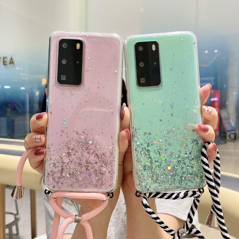 Hp Soft Case Hp Glitter Untuk Oppo Reno Realme C21 Realme 7i  /Realme C17 /Reno 5 / 4 / 4g / Reno 3 / 2 / Indonesia / Reno4Pro / 4g OPPO Reno 5 Pro Plus