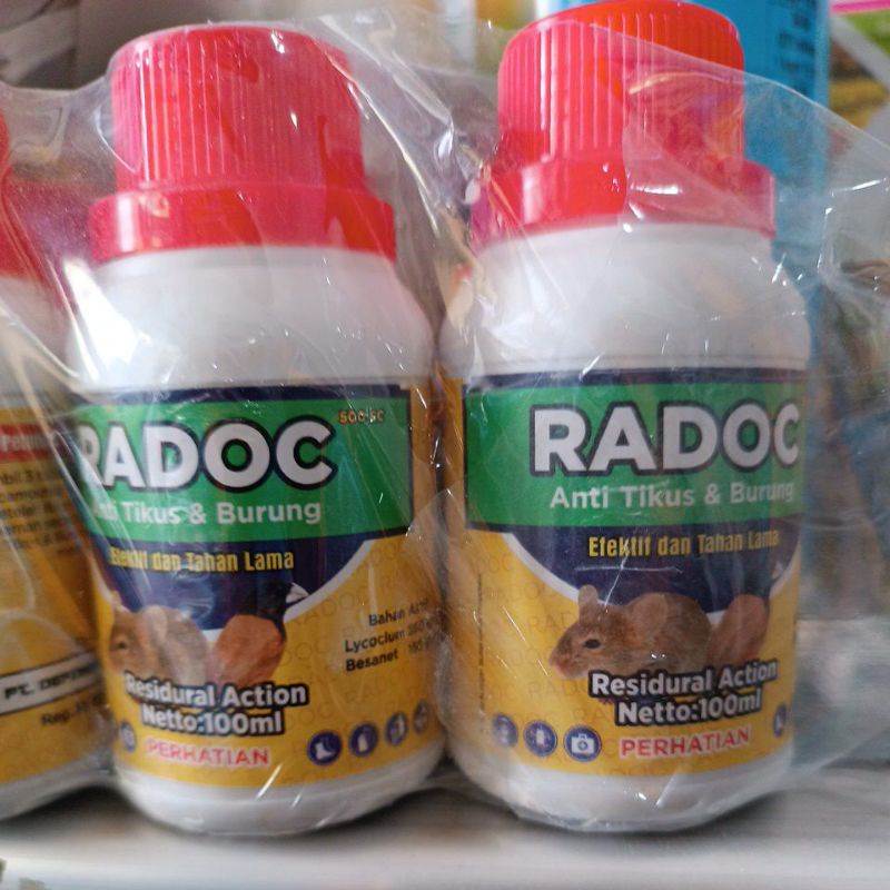 Pembasmi tikus dan burung Radoc 100ml