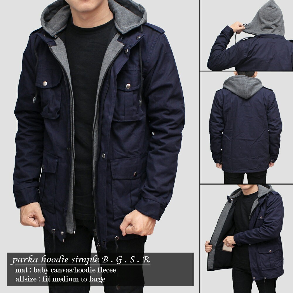 Jaket Parka Pria - Jaket Parka - Parka Pria - Jaket Pria - Jaket Pria Keren - Jaket Gunung Pria