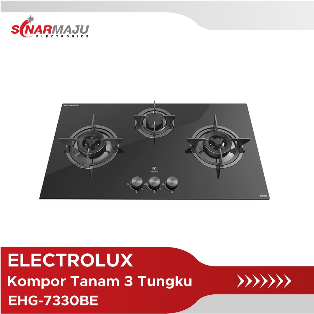 Electrolux Kompor Tanam 3 Tungku EHG-7330BE