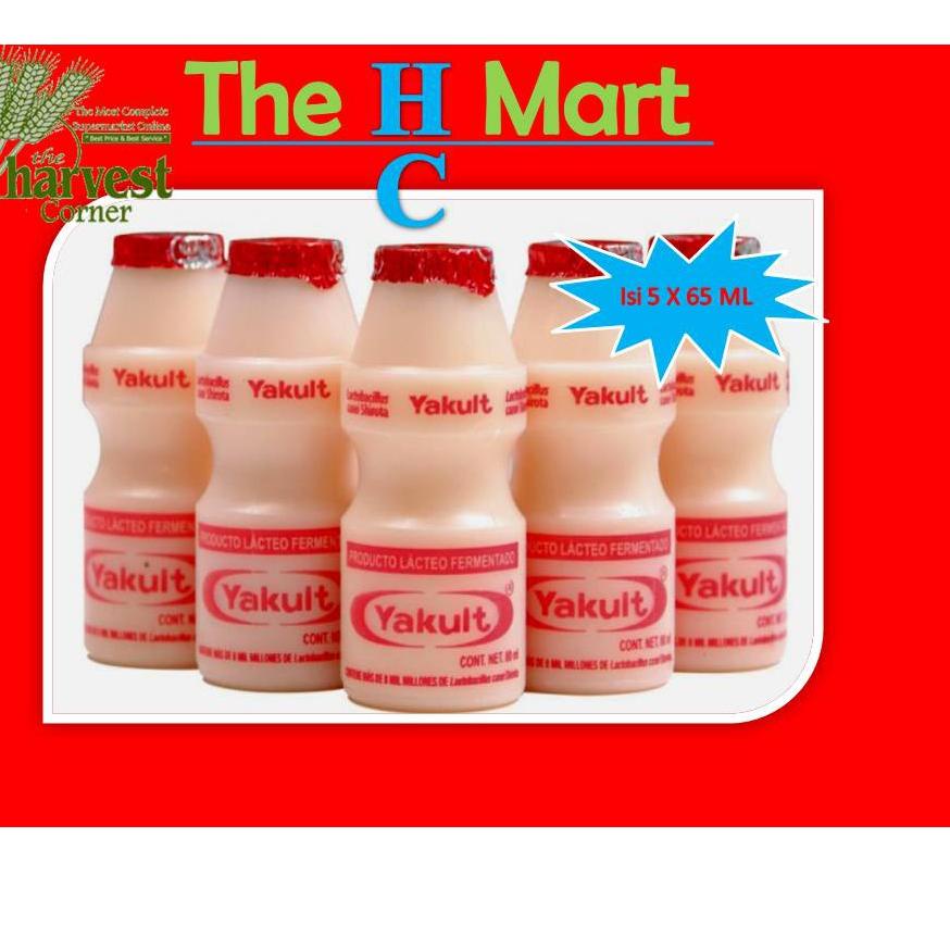 

Pasti Untung--YAKULT FERMENTASI 5 X 65 ML ISI 3 PACK