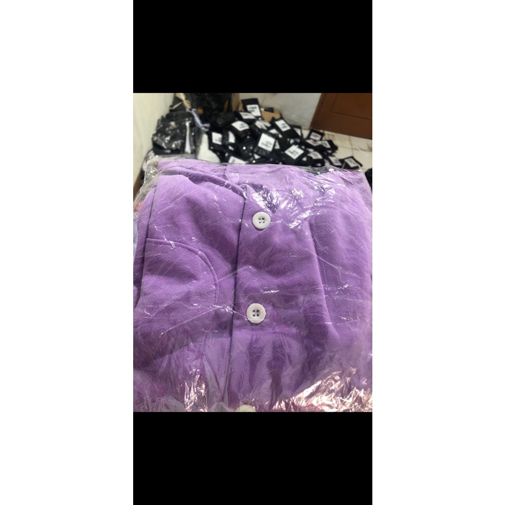 SKY - KEMEJA CROP SHIRT KEMEJA WANITA / CROP TOP BEST SELLER-2