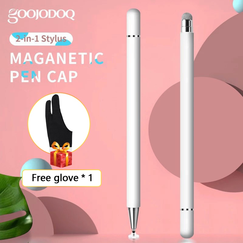 【Beli dua diskon 20%】 Goojodoq Capacitive Stylus Universal Touch Screen Pen For phone &amp; pad