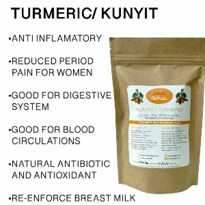 

Jamu Sehati (bubuk) Kunyit 50gr
