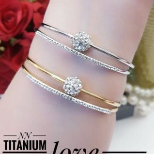 TiTanium gelang wanita W03