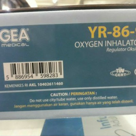 Regulator Oksigen khusus untuk keperluan MEDiS YR-86-9 merk GEA/termurah/paling murah/murah