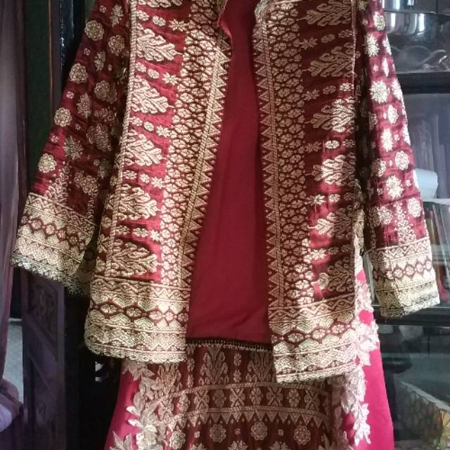 baju pengantin palembang