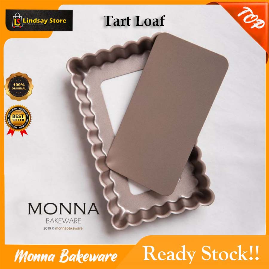 SIGNORA TART LOAF MONNA BAKEWARE LOYANG KUE cetakan kue Loyang Sultan Loyang Bolu Kotak / Bulat | Pe