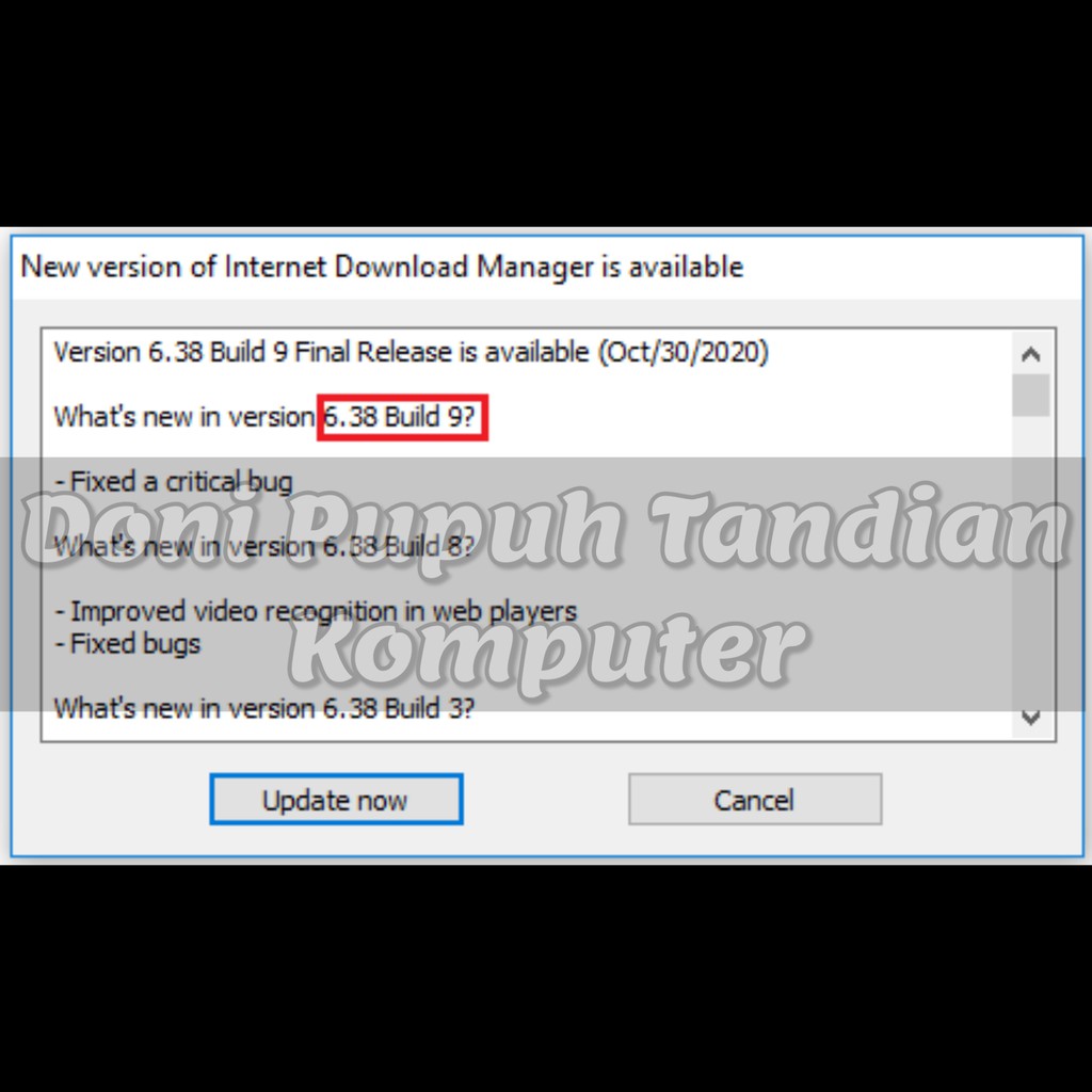 IDM Internet Download Manager Bisa Update Online Cukup Sekali Bayar Bergaransi (Baca Deskripsi)