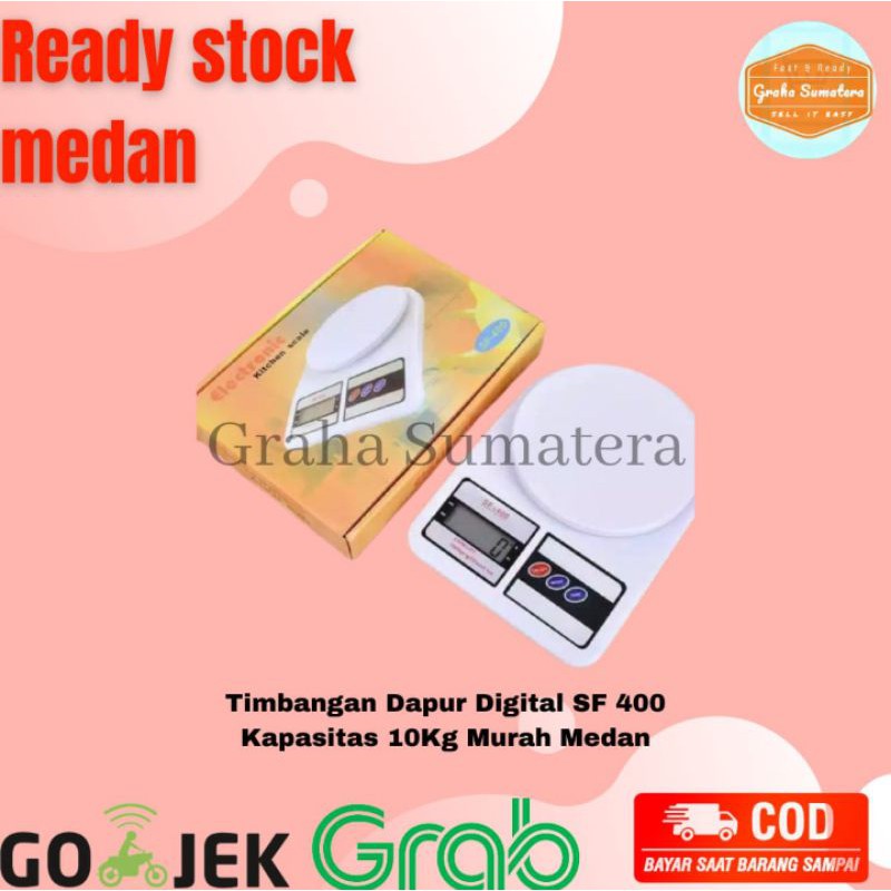 Timbangan Dapur Digital SF 400 Kapasitas 10Kg Murah Medan