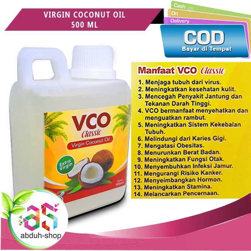 

VCO virgin coconut oil 500 ml minyak kelapa asli - diet ketogenik