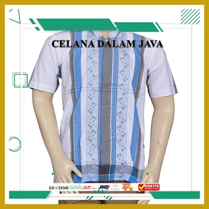 ISBATH BAJU KOKO LENGAN PENDEK KDKP 13180 KUALITAS IMPORT 