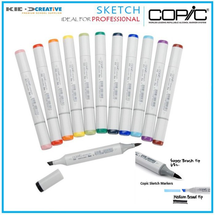 

Mudah Copic Individual Sketch Colour ( Yg ) 2 Terbatas