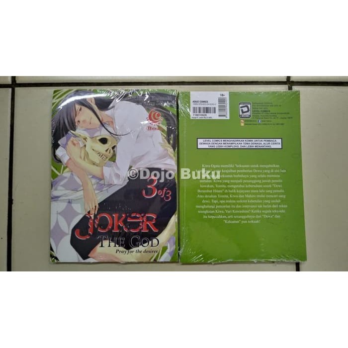 DIJAMIN BERKUALITAS  Komik Seri : LC : Joker, The God by Michiharu Kusunoki , Mizu Sahara