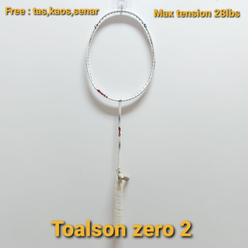 Raket badminton toalson zero 2