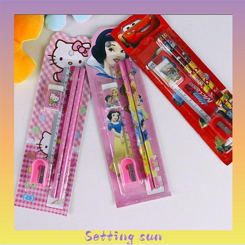 5pcs Siswa Kreatif Set Kartun Kartun Lucu Kindergarten Festival Kecil Hadiah Kecil TN