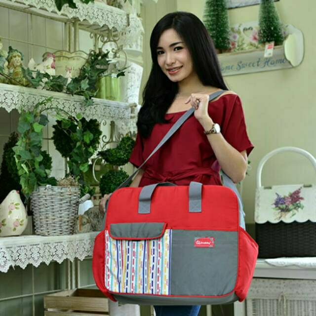 Tas bayi besar double saku SNOBBY LINE SERIES | Shopee